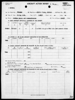 Thumbnail for VPB-109 > ACA Reports Nos 19-21, 23-24 & 26-28 - Patrol operations in the Ryukyu Islands, Korea, North China & South China, 5/22-30/45