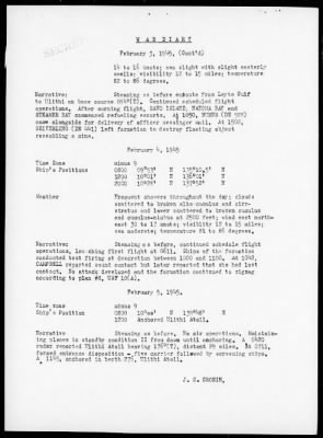 USS TULAGI > War Diary, 1/1/45 - 2/5/45