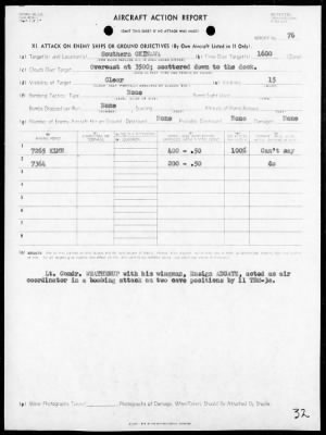 VF-46 > ACA Reps Nos 71-81 - Air opers against the Ryukyu Islands and Japan, 5/31/45 - 6/10/45