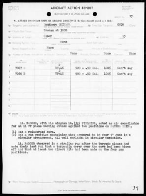 VF-46 > ACA Reps Nos 71-81 - Air opers against the Ryukyu Islands and Japan, 5/31/45 - 6/10/45