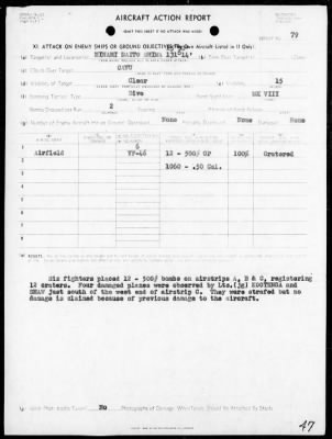 Thumbnail for VF-46 > ACA Reps Nos 71-81 - Air opers against the Ryukyu Islands and Japan, 5/31/45 - 6/10/45
