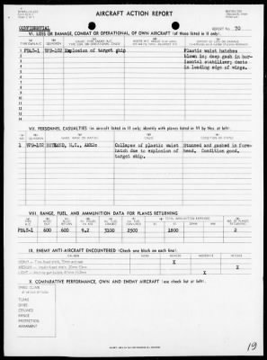 VPB-102 > ACA Reps Nos 60 & 69-70 - Patrol opers off coast of Honshu, Japan, 5/29/45 - 6/9/45