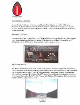 History of the 63rd Infantry Division, June 1943-Sept 1945 > 0002 - A - 63rd Infantry Division Chronicles Part III