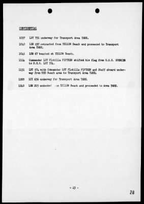 COM LST FLOT 15 > Rep of Opers in the Assault Landings in the Brunei Bay Area, Borneo, 6/10-12/45