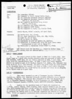 Rep of opers in the invasion of Okinawa Jima, Ryukyu Islands, 4/1-9/45 - Page 1