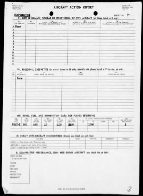 VPB-102 > ACA Reps Nos 67, 72-73 & 77 - Patrol opers against Japan, 6/3-17/45