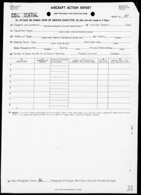 VPB-102 > ACA Reps Nos 67, 72-73 & 77 - Patrol opers against Japan, 6/3-17/45