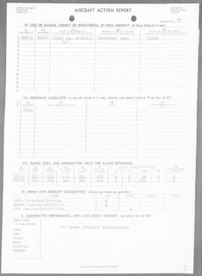 Thumbnail for VS-66 > ACA Rep #59 - Air Opers Against Islands of Mille, Jaluit, Wotje & Maloelap Atolls, Marshalls on 7/1/45