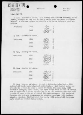 Thumbnail for USS LST-552 > War Diary, 6/1-30/45