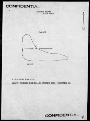 VS-66 > ACA Rep #82-Bombing & strafing bivouac area on Lukunor Island, Mille Atoll, Marshalls on 7/29/45