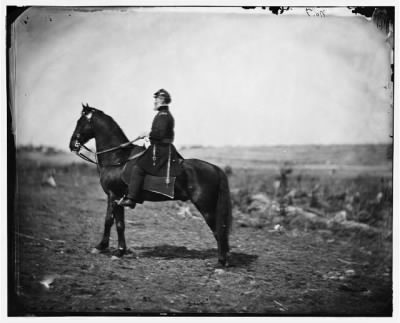 Thumbnail for 1225 - Falmouth, Virginia. Gen. Marsena R. Patrick seated on horse