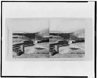 Thumbnail for 1289 - Interior of Fort Sumpter, James Island in the distance