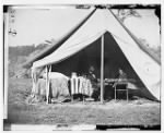 1310 - Antietam, Md. President Lincoln and Gen. George B. McClellan in the general's tent; another view - Page 1