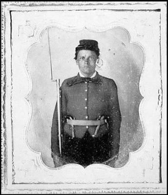 Thumbnail for 1318 - Portrait of Pvt. William S. Askew, Company A, (Newman Guards) 1st Georgia Infantry, C.S.A.