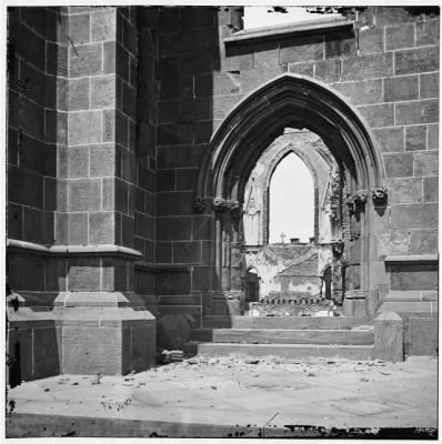 Thumbnail for 1320 - Charleston, South Carolina. Ruins of Roman Catholic Cathedral. View of doorway