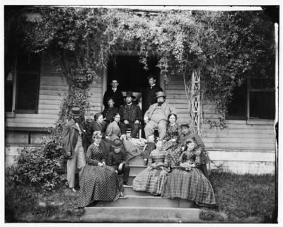 Thumbnail for 1323 - City Point, Virginia. Rufus Ingalls and group