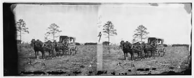 Thumbnail for 1330 - Falmouth, Virginia. Mail wagon for headquarters, Army of the Potomac