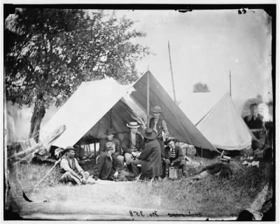 1368 - Bealeton, Va. Group of military telegraph operators