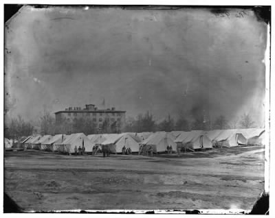 Thumbnail for 1469 - Washington, D.C. Hospital tents in rear of Douglas Hospital