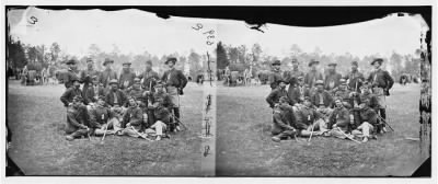 Thumbnail for 15 - Fair Oaks, Virginia (vicinity). Brigade officers of the Horse Artillery commanded by Lt. Col. William Hays