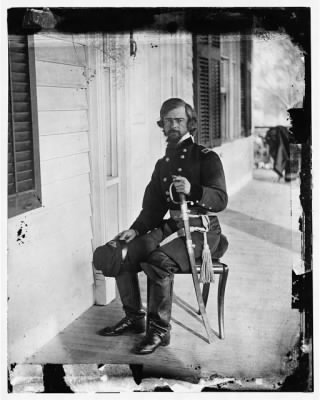 Thumbnail for 1501 - Beaufort, S.C. Gen. Isaac I. Stevens on same porch