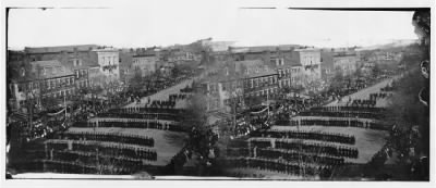 Thumbnail for 1555 - Washington, D.C. President Lincoln's funeral procession on Pennsylvania Avenue