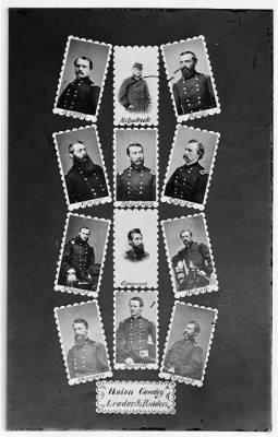 Thumbnail for 1560 - Union Cavalry leaders & raiders: Averill, Kilpatrick, Rauls, Gregg, Sheridan, Custer, Streight, Grierson, Wilson, Stoneman, Merritt, and Torbert