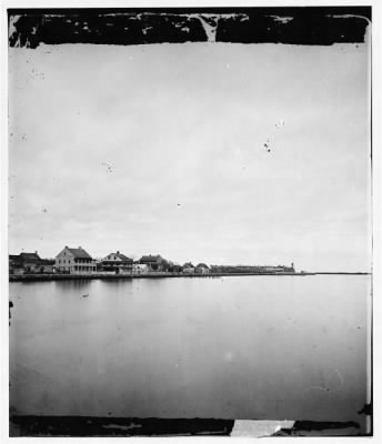 1571 - St. Augustine, Florida. View of town from bay