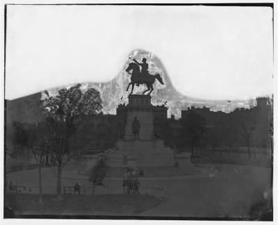 Thumbnail for 1647 - Richmond, Virginia. Washington monument on the Capitol grounds