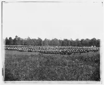 Thumbnail for 1712 - Brandy Station, Va., vicinity. Large wagon park