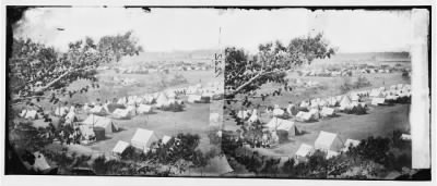 Thumbnail for 1760 - Cumberland Landing, Virginia. Federal encampment on the Pamunkey