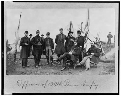 Thumbnail for 1799 - Officers of 139th Pennsylvania Infantry