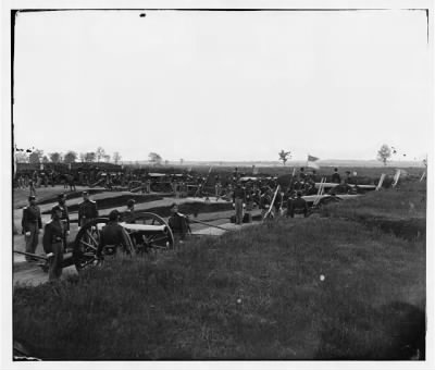 Thumbnail for 1912 - Arlington, Virginia. Batteries in Fort No. 2 Fort Whipple