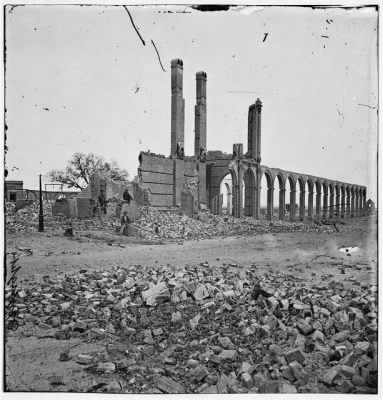 Thumbnail for 1934 - Charleston, South Carolina. Ruins of North Eastern Railroad depot