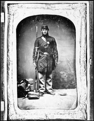 Thumbnail for 1992 - Portrait of Pvt. William W. Heath, Company H, 4th Vermont Infantry, U.S.A.