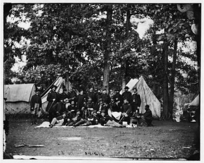 Thumbnail for 1997 - Culpeper, Virginia. Officers of U.S. Horse Artillery, Army of the Potomac