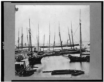 Thumbnail for 2147 - View of transports, barges, etc., City Point, Virginia