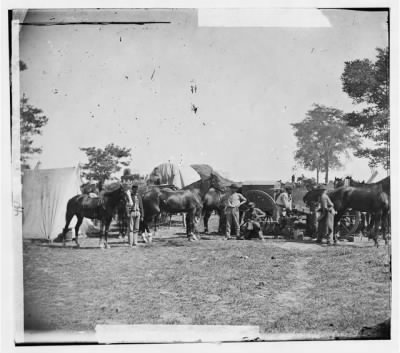 Thumbnail for 217 - Antietam, Maryland. Forge scene at General McClellan's headquarters