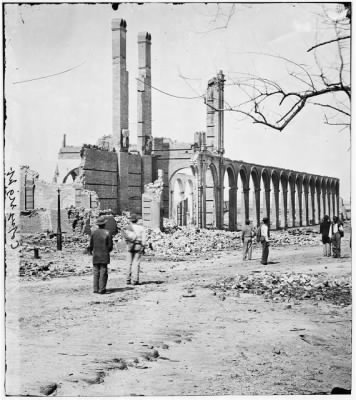 Thumbnail for 2242 - Charleston, S.C. Ruins of the North Eastern Railroad depot