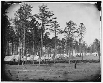 Thumbnail for 2254 - Brandy Station, Virginia. Camp at headquarters, Army of the Potomac