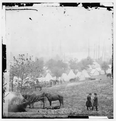 Thumbnail for 2259 - Cumberland Landing, Virginia. Federal encampment on the Pamunkey