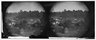 Thumbnail for 2260 - Hanovertown, Ferry, Virginia. Pontoon bridge over the Pamunkey river