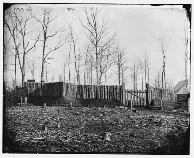 Thumbnail for 2291 - Rappahannock Station, Virginia. Stockade and entrance to the camp of the 50th New York Engineers