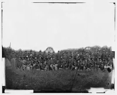 Thumbnail for 2333 - Bealton, Virginia. Company K, 93d New York Infantry. (Morgan Rifles)