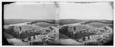 Thumbnail for 2343 - Yorktown, Va. Confederate sandbag fortifications