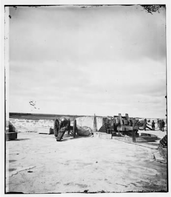 2446 - Charleston, South Carolina (vicinity). [Interior of Fort Putnam on Morris Island]