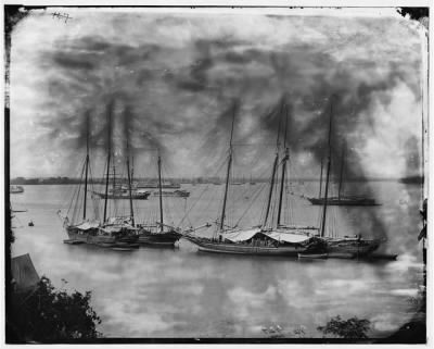 Thumbnail for 2455 - Hampton Roads, Virginia. Ammunition schooners