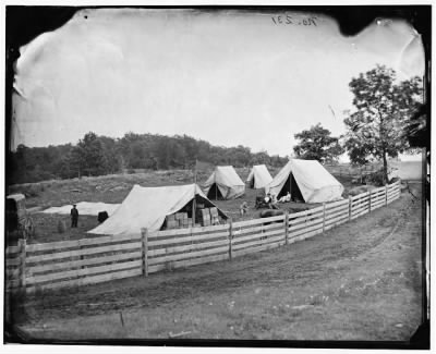 2508 - Gettysburg, Pennsylvania. Camp of Captain John J. Hoff. Commissory of Subsistance