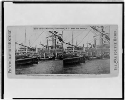 Thumbnail for 2525 - View of The wharves, Charleston, S.C., near the Battery