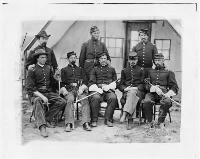 Thumbnail for 2549 - Washington, District of Columbia (vicinity). Maj. H.W. Sawyer and staff